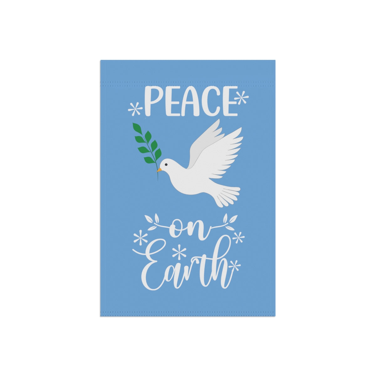 Peace on Earth Garden Banner & House Flag