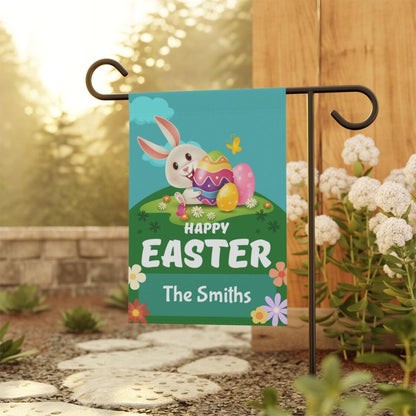 Happy Easter Personalized Garden or House Flag