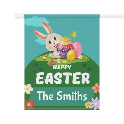 Happy Easter Personalized Garden or House Flag