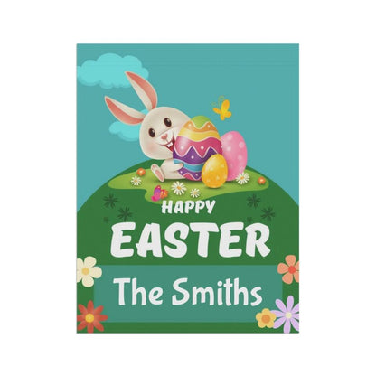 Happy Easter Personalized Garden or House Flag