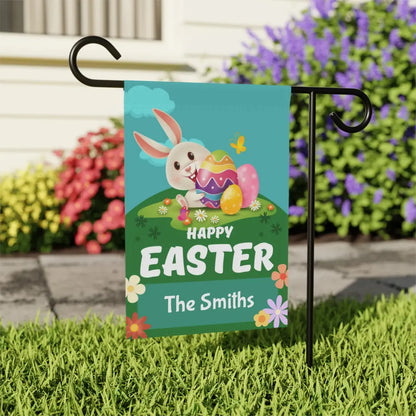 Happy Easter Personalized Garden or House Flag