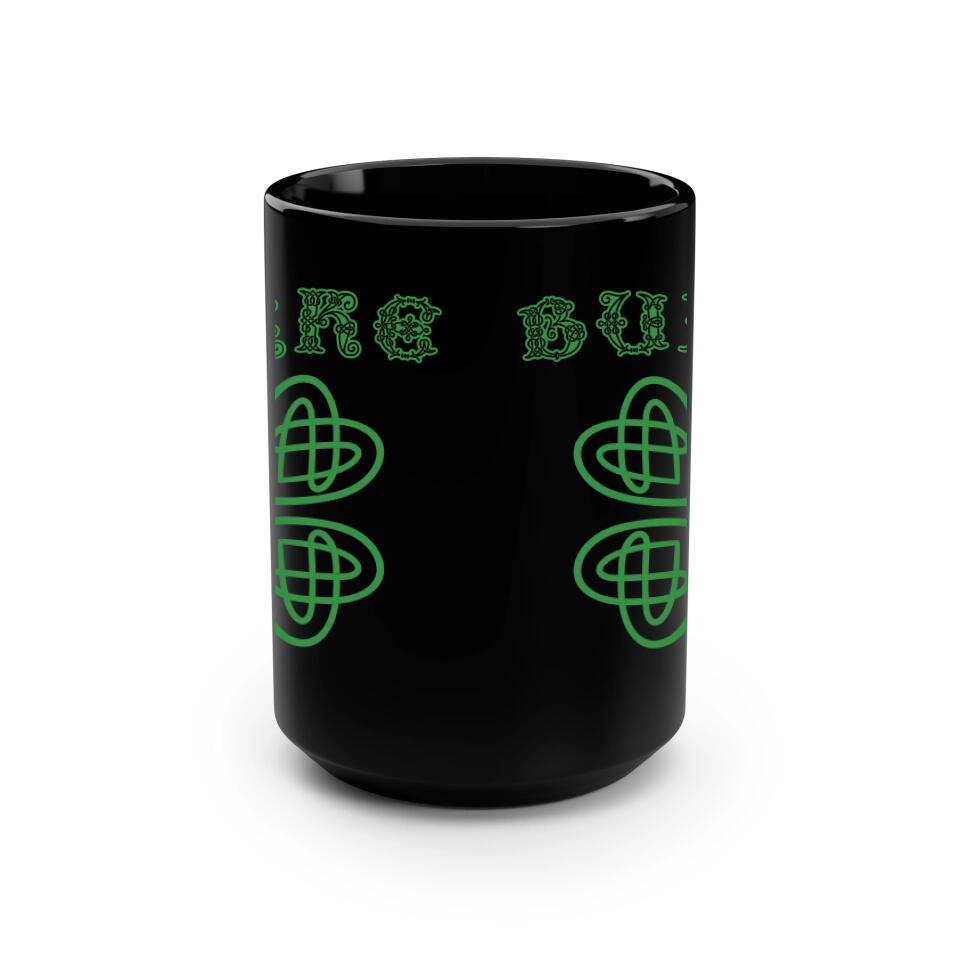 Celtic Knot Black Mug