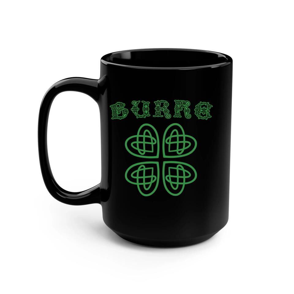 Celtic Knot Black Mug