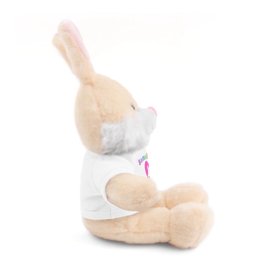 Personalized "Somebunny Loves" Stuffed Bunny