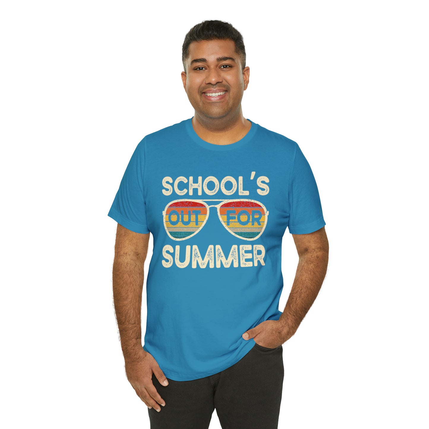 Schools Out for Summer Retro Sunglasses Shirt