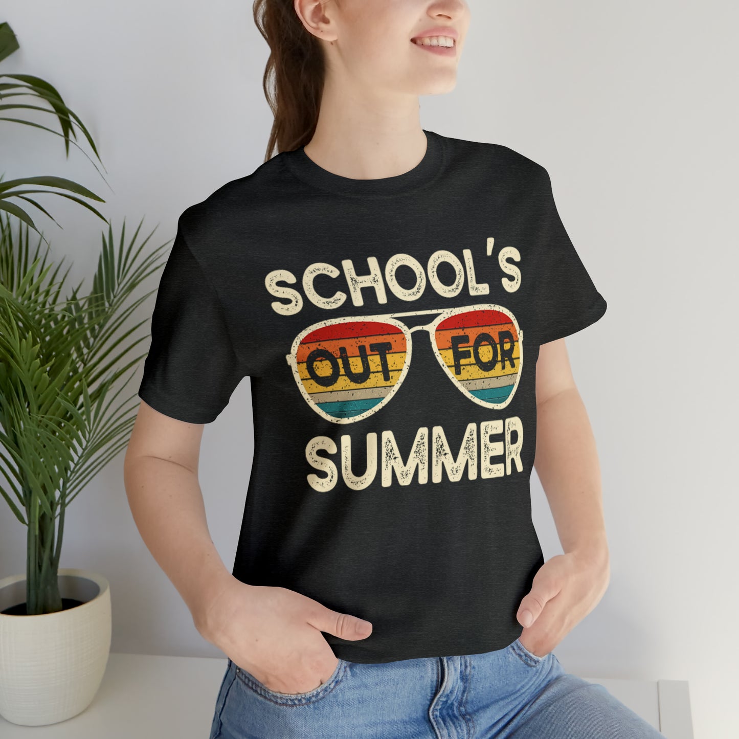 Schools Out for Summer Retro Sunglasses Shirt