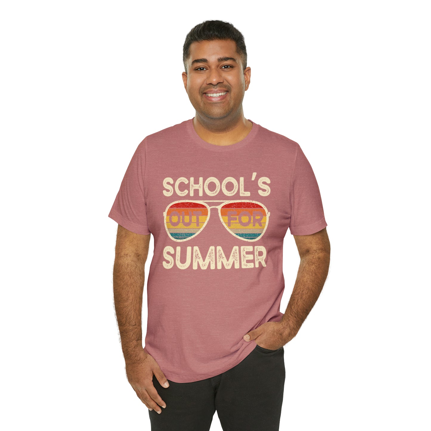 Schools Out for Summer Retro Sunglasses Shirt