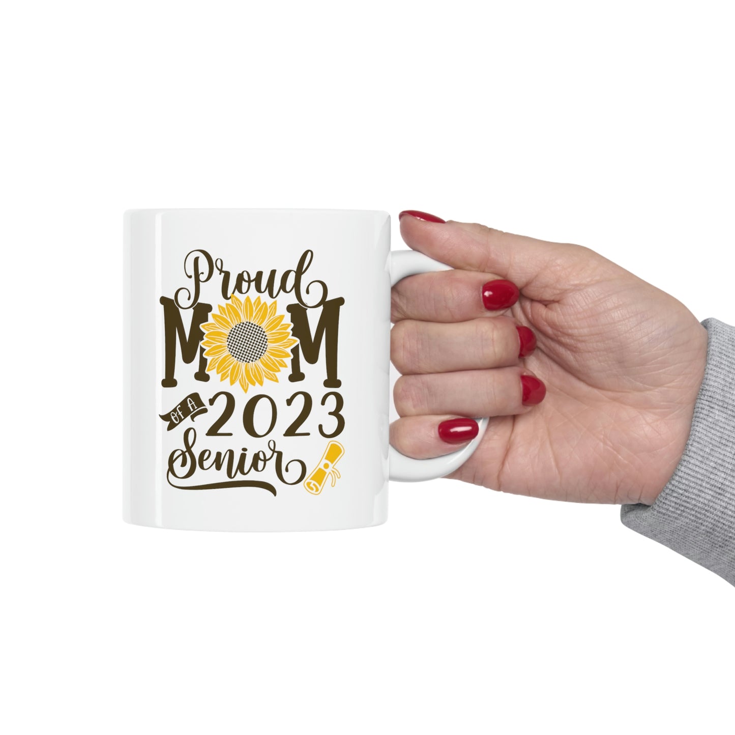 Proud Mom of a 2023 Senior Graduation Mug