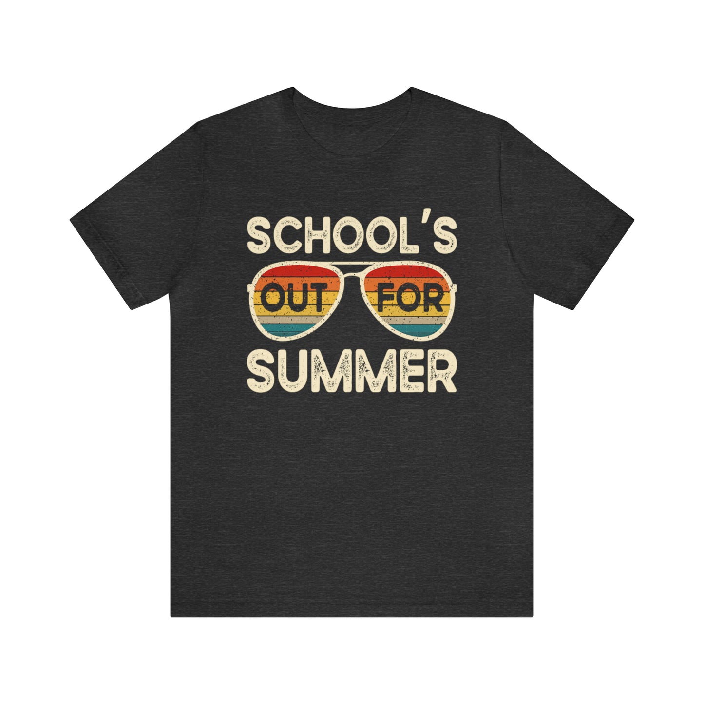 Schools Out for Summer Retro Sunglasses Shirt