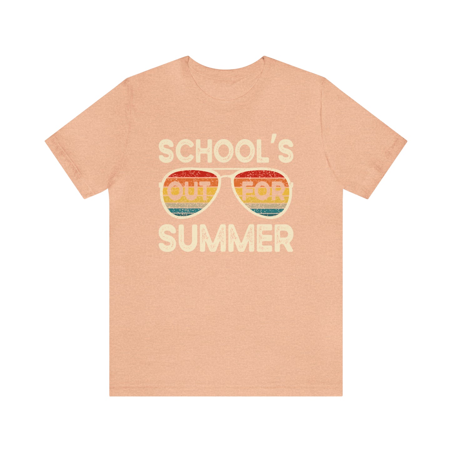 Schools Out for Summer Retro Sunglasses Shirt