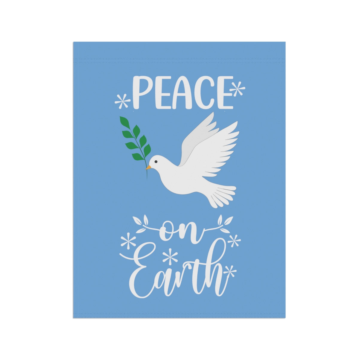 Peace on Earth Garden Banner & House Flag