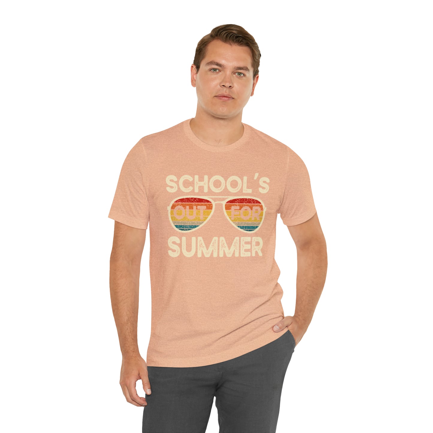 Schools Out for Summer Retro Sunglasses Shirt