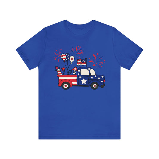 Fourth of July Truck Shirt