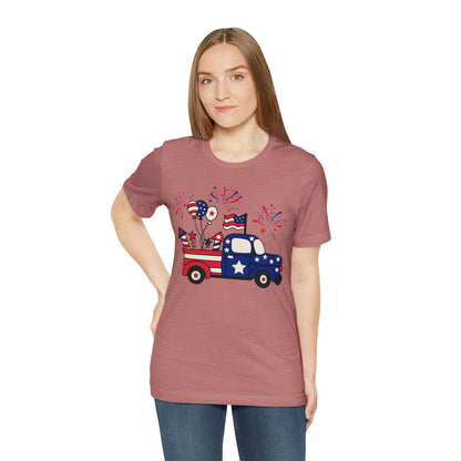 Fourth of July Truck Shirt