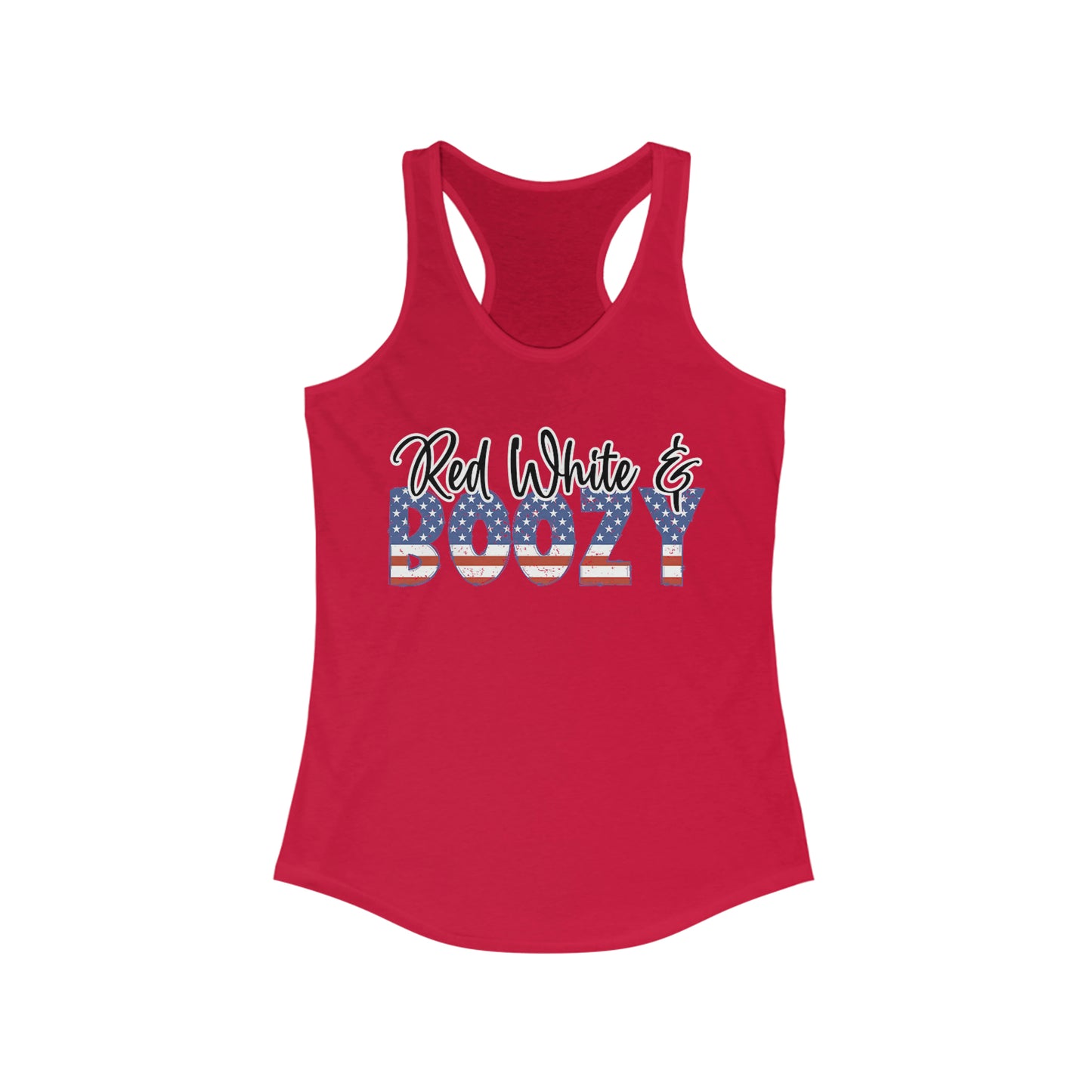 Red White and Boozy Tank