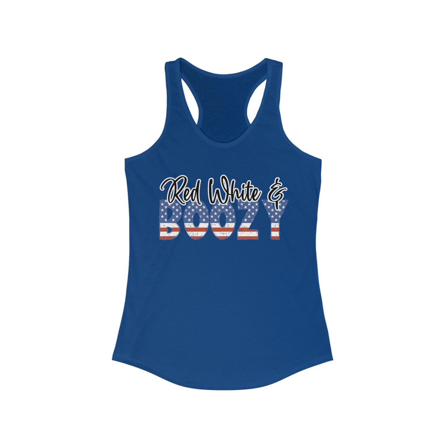 Red White and Boozy Tank