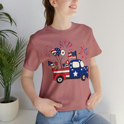 Fourth of July Truck Shirt