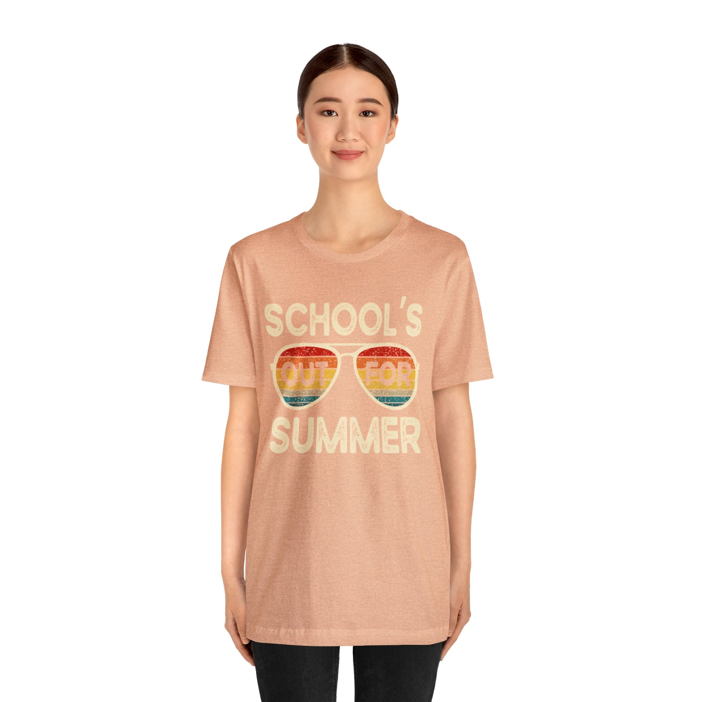 Schools Out for Summer Retro Sunglasses Shirt