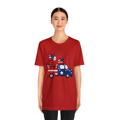 Fourth of July Truck Shirt