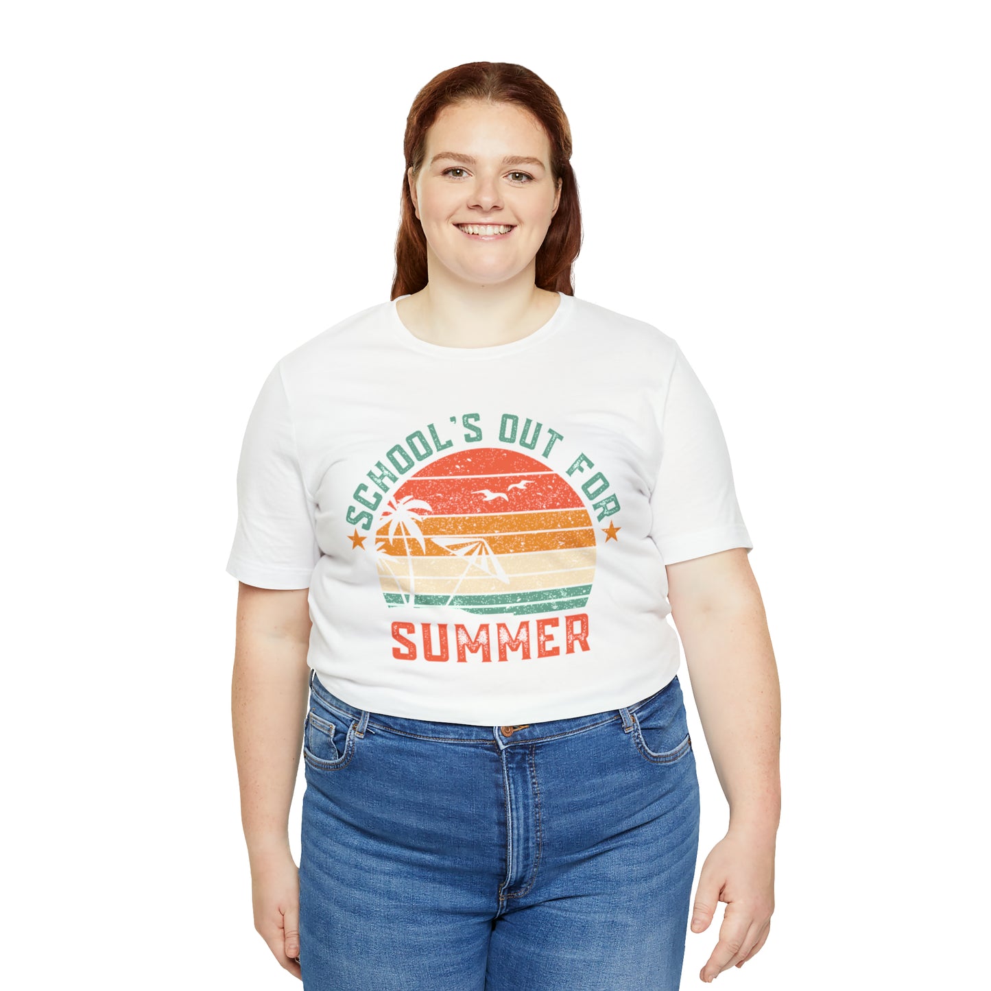 Schools Out For Summer Retro Tropical Shirt