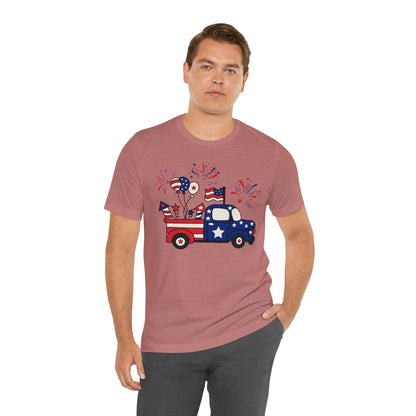 Fourth of July Truck Shirt