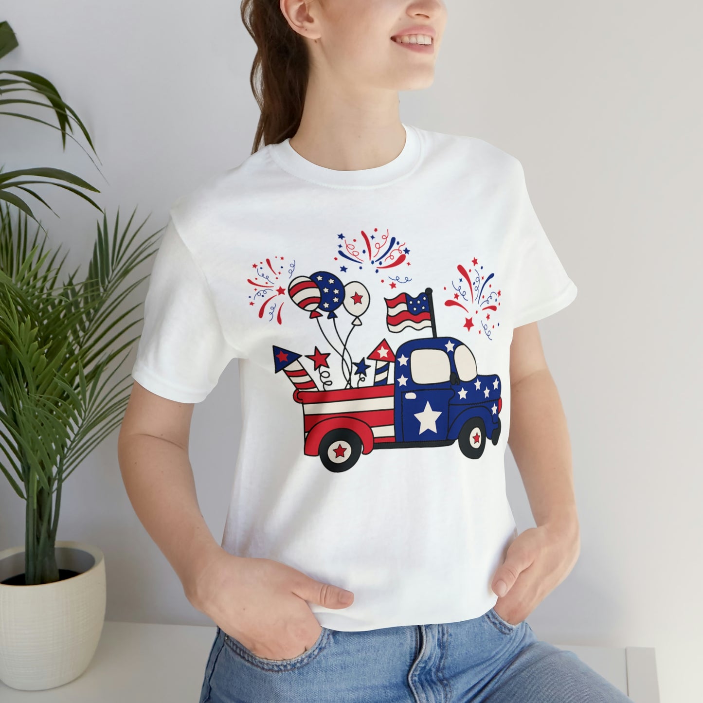 Fourth of July Truck Shirt