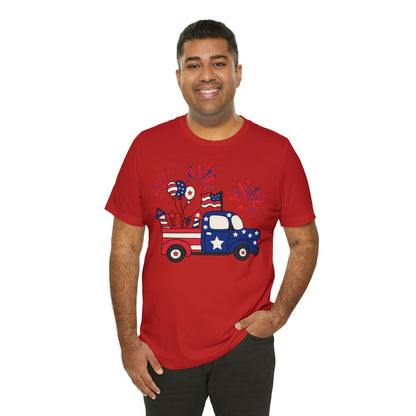 Fourth of July Truck Shirt