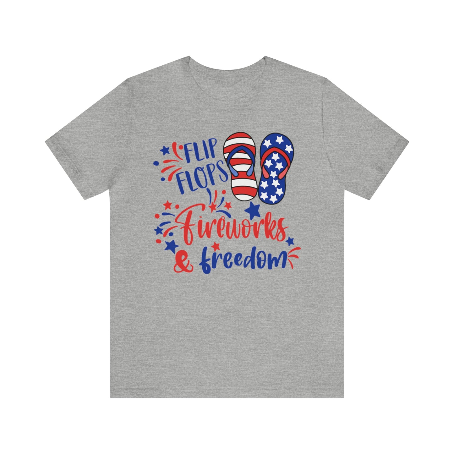 Flip Flops Fireworks & Freedom Shirt