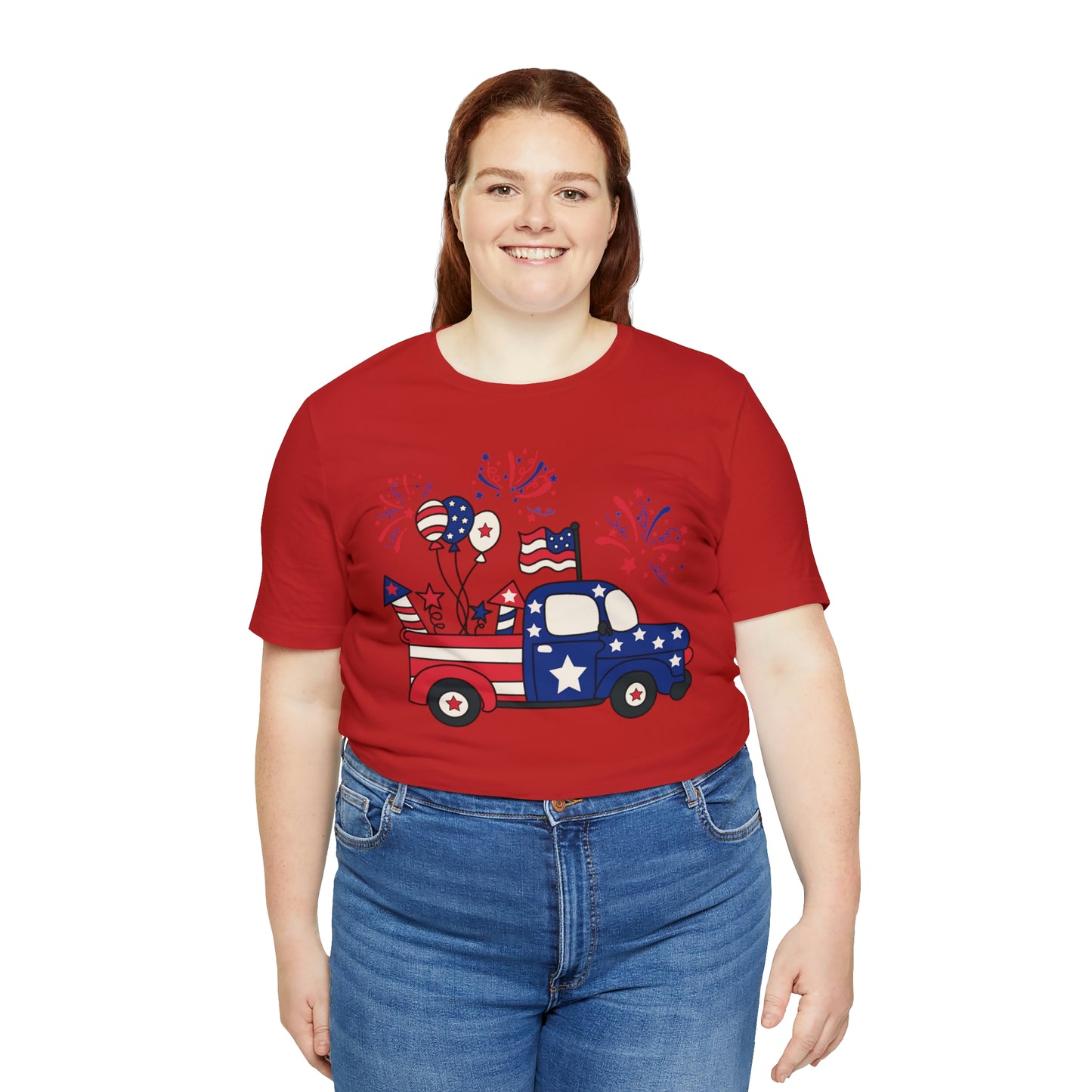 Fourth of July Truck Shirt