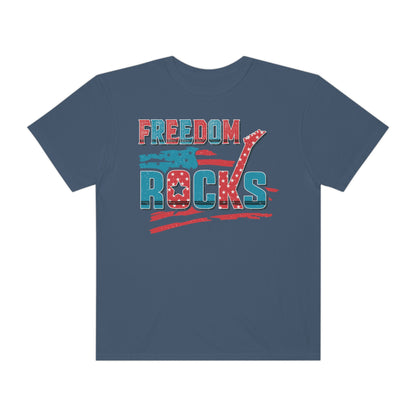 Retro Freedom Rocks Comfort Colors Shirt