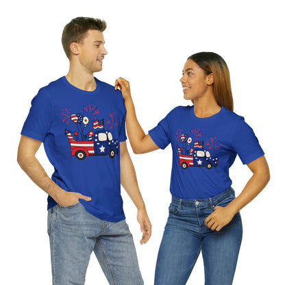 Fourth of July Truck Shirt