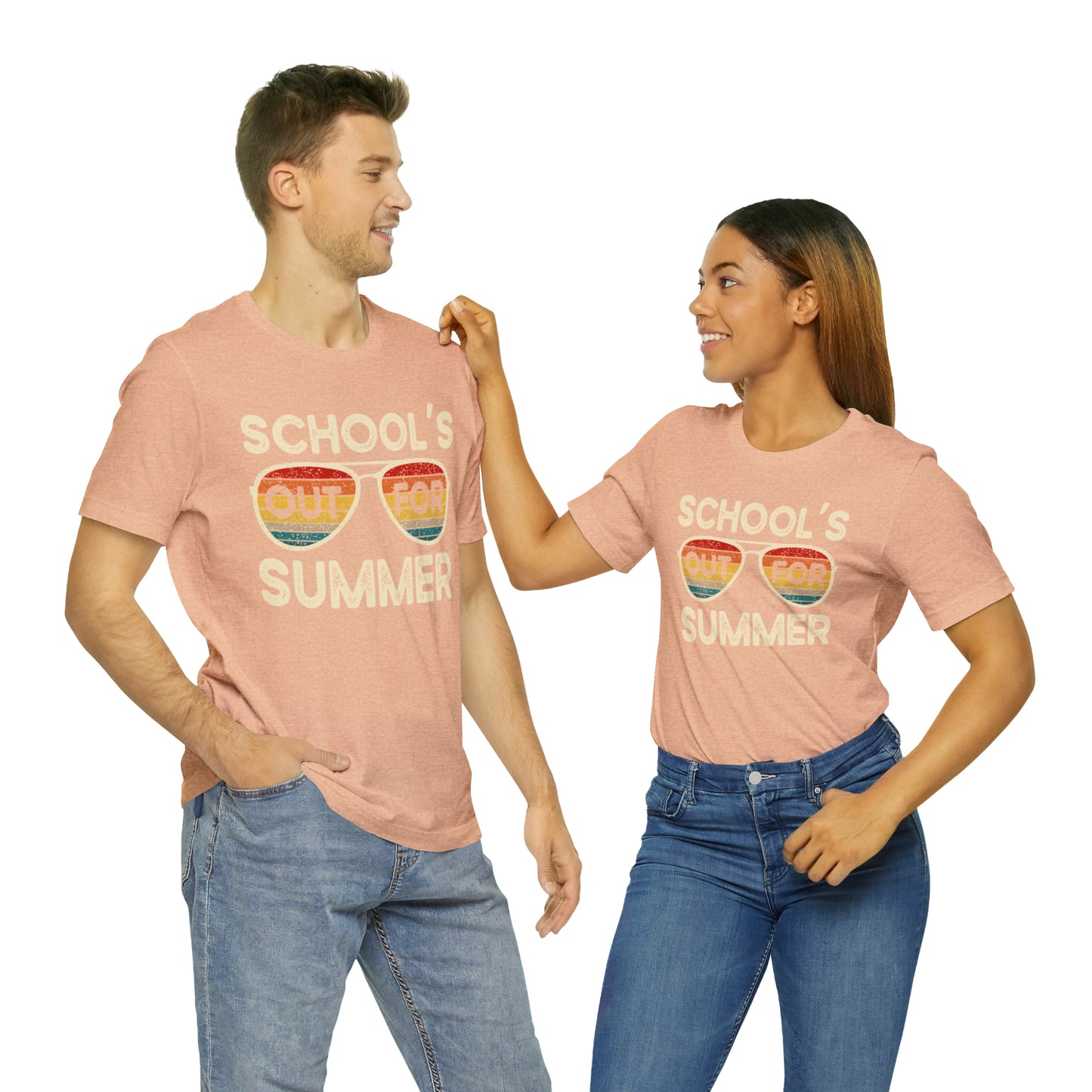 Schools Out for Summer Retro Sunglasses Shirt