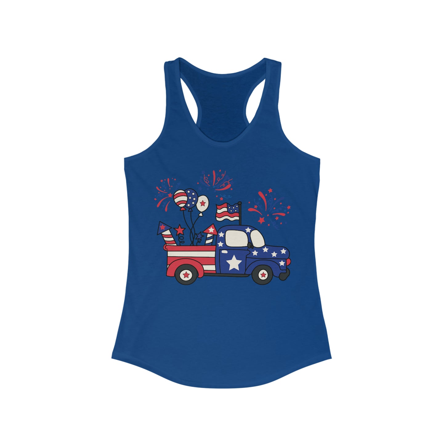 Fourth of July Truck Tank