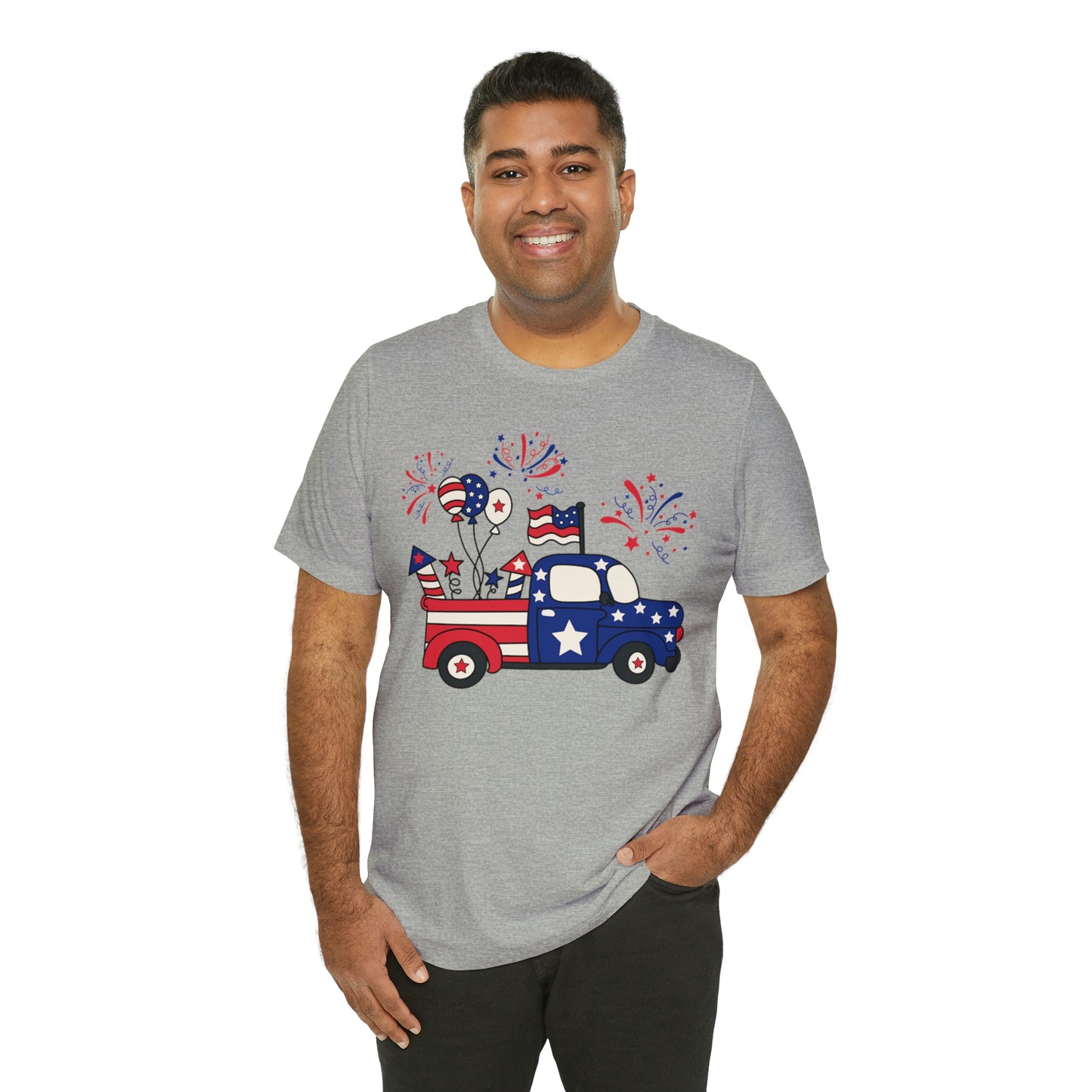 Fourth of July Truck Shirt