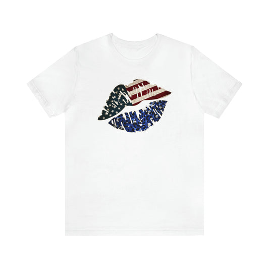 American Kissing Lips Shirt