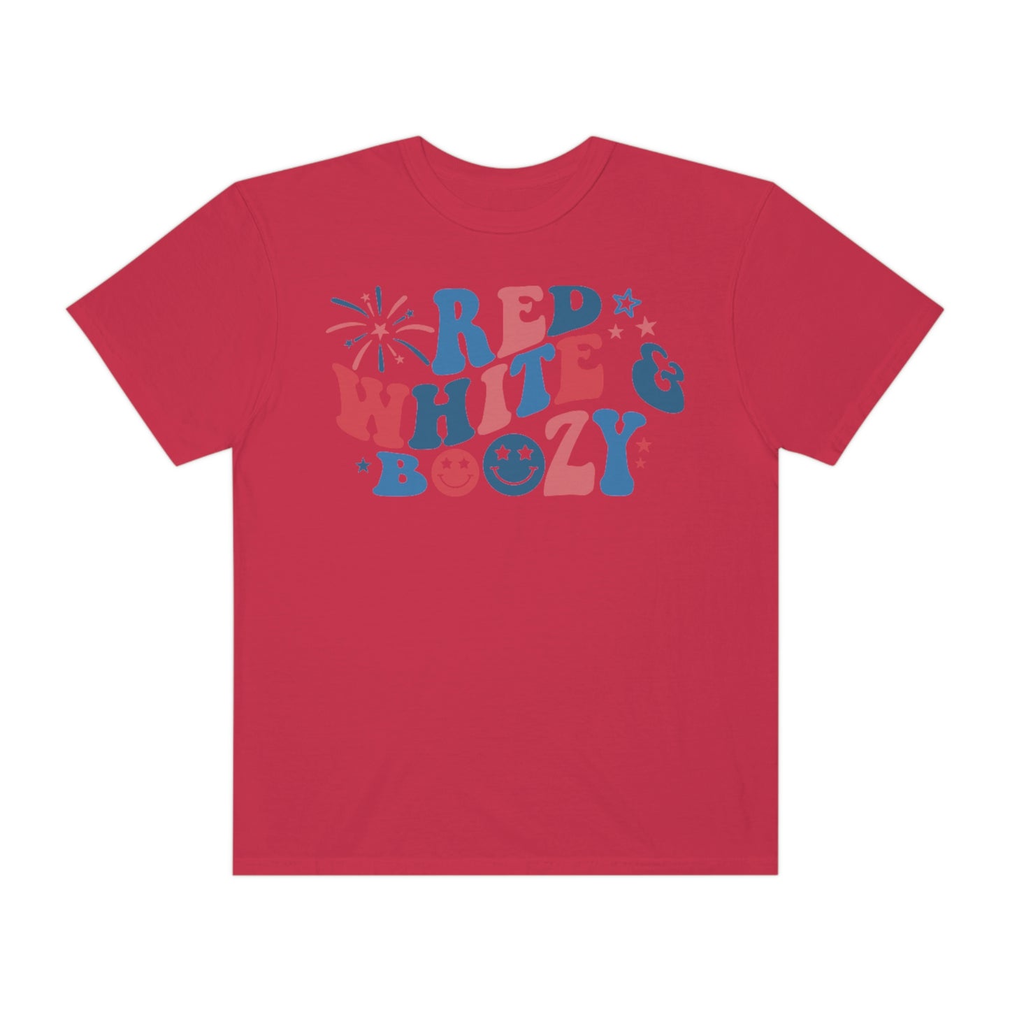 Red White Boozy Comfort Colors® Shirt