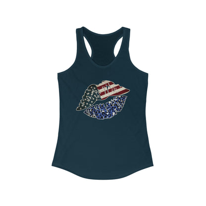 American Kissing Lips Tank