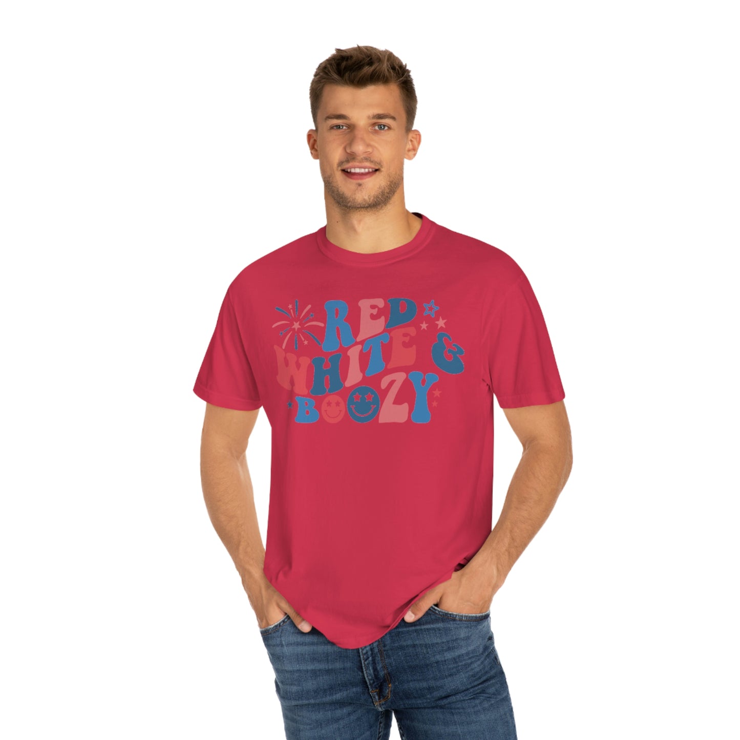 Red White Boozy Comfort Colors® Shirt