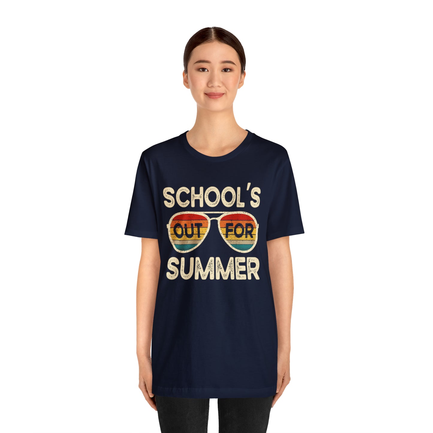 Schools Out for Summer Retro Sunglasses Shirt