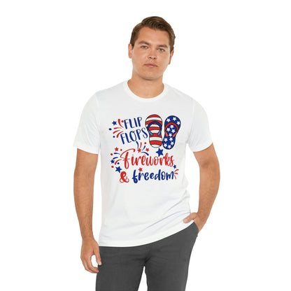 Flip Flops Fireworks & Freedom Shirt