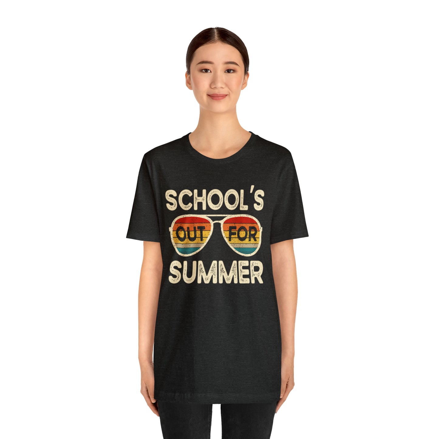 Schools Out for Summer Retro Sunglasses Shirt