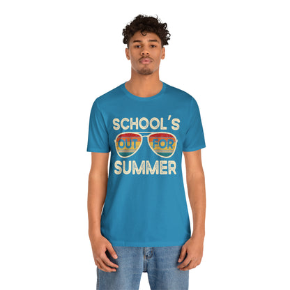 Schools Out for Summer Retro Sunglasses Shirt